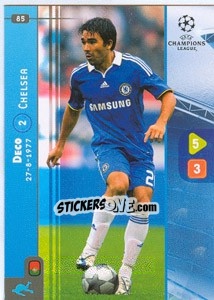 Sticker Deco - UEFA Champions League 2008-2009. Trading Cards Game - Panini