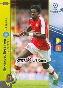 Sticker Emmanuel Adebayor