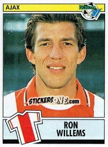 Cromo Ron Willems - Voetbal 1990-1991 - Panini