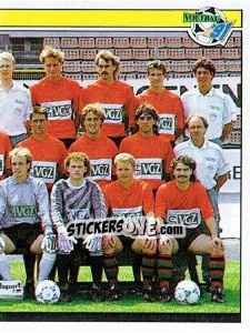 Sticker Elftal (puzzle 2) - Voetbal 1990-1991 n. 128 - Panini