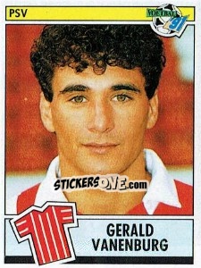 Sticker Gerald Vanenburg - Voetbal 1990-1991 - Panini
