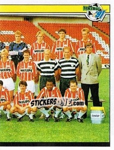 Sticker Elftal (puzzle 2) - Voetbal 1990-1991 n. 142 - Panini