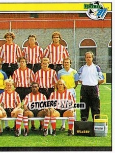 Sticker Elftal (puzzle 2) - Voetbal 1990-1991 n. 183 - Panini