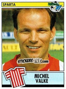 Cromo Michel Valke - Voetbal 1990-1991 - Panini