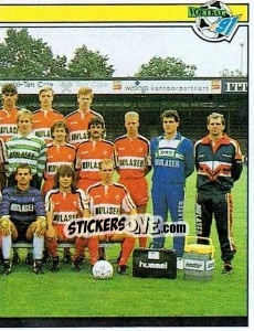 Sticker Elftal (puzzle 2) - Voetbal 1990-1991 - Panini