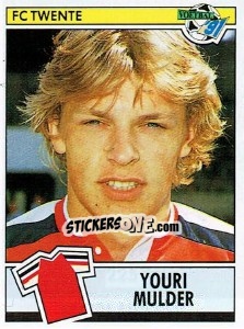 Sticker Youri Mulder - Voetbal 1990-1991 n. 225 - Panini
