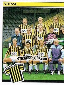 Sticker Elftal (puzzle 1) - Voetbal 1990-1991 - Panini