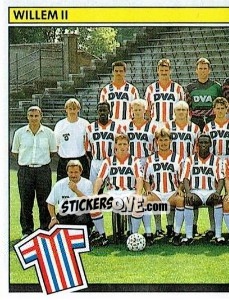 Sticker Elftal (puzzle 1) - Voetbal 1990-1991 n. 289 - Panini