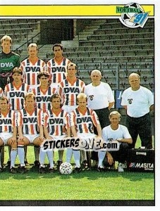 Sticker Elftal (puzzle 2) - Voetbal 1990-1991 n. 290 - Panini