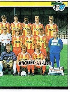 Cromo Elftal Go Ahead Eagles (puzzle 2) - Voetbal 1990-1991 - Panini