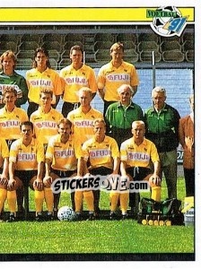 Sticker Elftal NAC (puzzle 2) - Voetbal 1990-1991 n. 316 - Panini