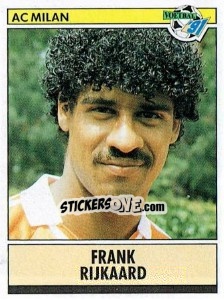 Sticker Frank Rijkaard - Voetbal 1990-1991 n. 335 - Panini