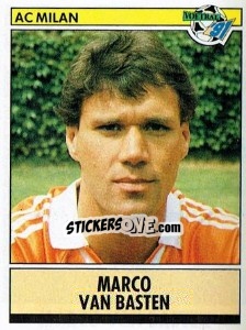 Sticker Marco van Basten - Voetbal 1990-1991 n. 341 - Panini