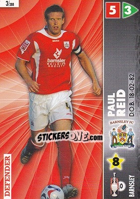 Sticker Paul Reid