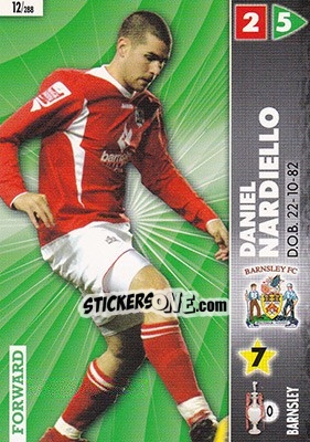 Sticker Daniel Nardiello - Coca-Cola Championship 2006-2007 - Panini