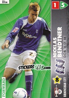 Sticker Nicklas Bendtner - Coca-Cola Championship 2006-2007 - Panini