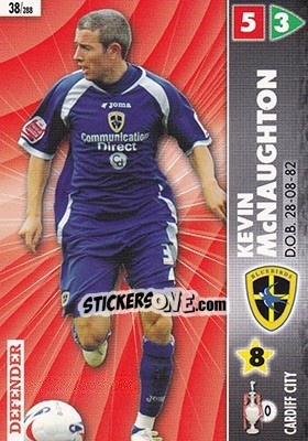 Sticker Kevin McNaughton - Coca-Cola Championship 2006-2007 n. 38 - Panini