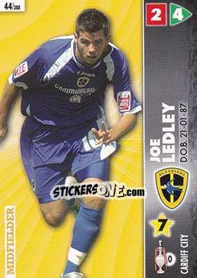 Sticker Joe Ledley - Coca-Cola Championship 2006-2007 n. 44 - Panini
