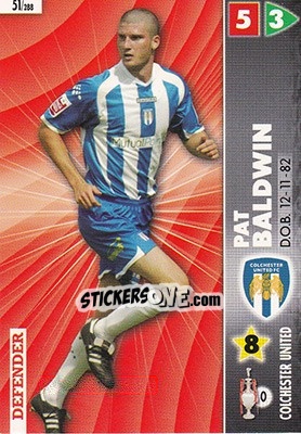 Sticker Pat Baldwin