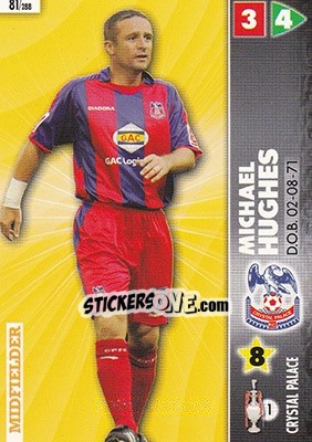 Sticker Michael Hughes - Coca-Cola Championship 2006-2007 - Panini