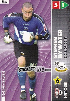 Sticker Stephen Bywater - Coca-Cola Championship 2006-2007 n. 85 - Panini