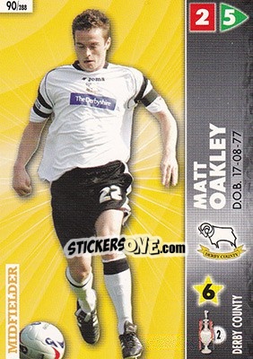 Figurina Matt Oakley - Coca-Cola Championship 2006-2007 n. 90 - Panini