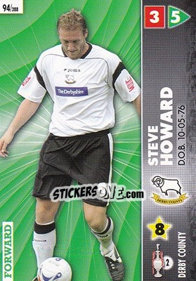 Sticker Steve Howard - Coca-Cola Championship 2006-2007 n. 94 - Panini
