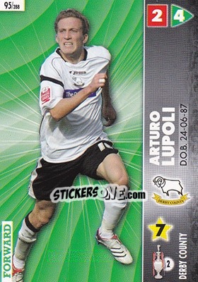 Sticker Arturo Lupoli - Coca-Cola Championship 2006-2007 - Panini