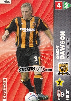 Sticker Andy Dawson - Coca-Cola Championship 2006-2007 n. 101 - Panini