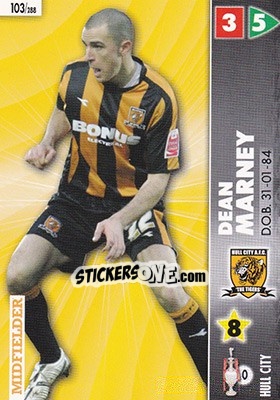 Sticker Dean Marney - Coca-Cola Championship 2006-2007 - Panini