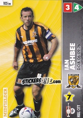 Sticker Ian Ashbee - Coca-Cola Championship 2006-2007 n. 105 - Panini