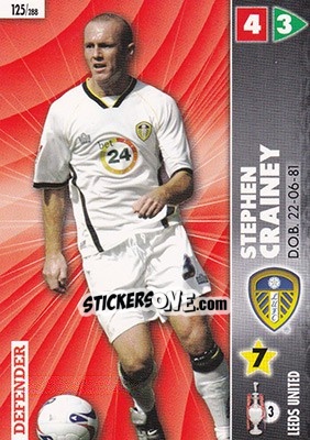Cromo Stephen Crainey - Coca-Cola Championship 2006-2007 n. 125 - Panini
