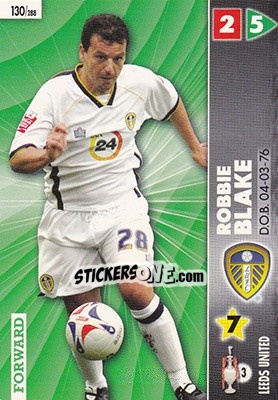 Sticker Robbie Blake - Coca-Cola Championship 2006-2007 n. 130 - Panini