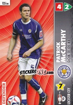 Sticker Patrick McCarthy - Coca-Cola Championship 2006-2007 - Panini