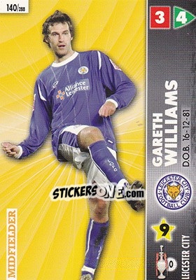 Cromo Gareth Williams - Coca-Cola Championship 2006-2007 n. 140 - Panini