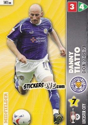 Cromo Danny Tiatto - Coca-Cola Championship 2006-2007 n. 141 - Panini