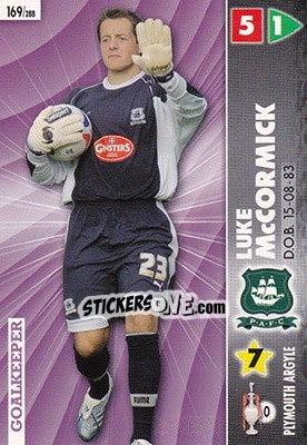 Figurina Luke McCormick - Coca-Cola Championship 2006-2007 - Panini