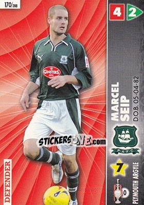 Sticker Marcel Seip - Coca-Cola Championship 2006-2007 n. 170 - Panini