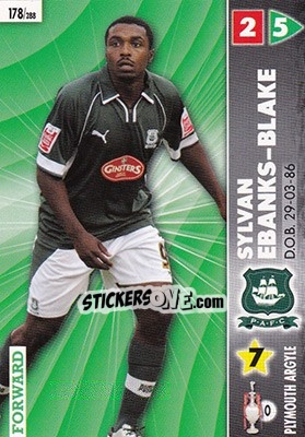 Cromo Sylvan Ebanks-Blake - Coca-Cola Championship 2006-2007 - Panini