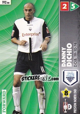 Sticker Danny Dichio - Coca-Cola Championship 2006-2007 - Panini