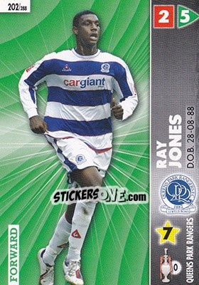 Cromo Ray Jones - Coca-Cola Championship 2006-2007 - Panini