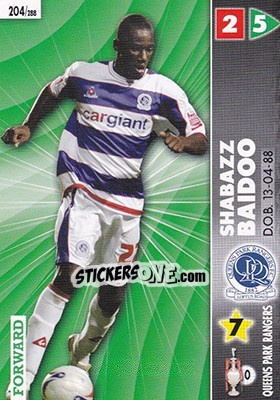 Cromo Shabazz Baidoo - Coca-Cola Championship 2006-2007 - Panini