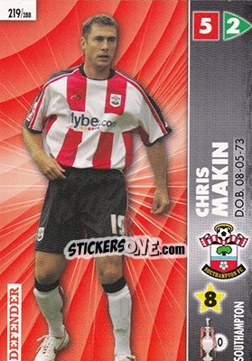 Sticker Chris Makin - Coca-Cola Championship 2006-2007 - Panini