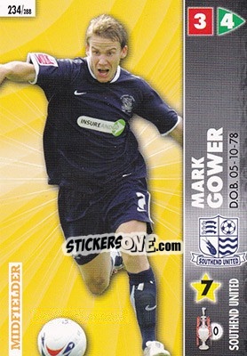 Sticker Mark Gower