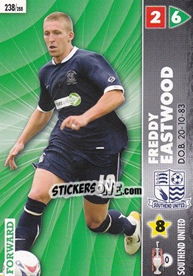 Sticker Freddy Eastwood - Coca-Cola Championship 2006-2007 n. 238 - Panini
