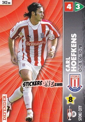 Cromo Carl Hoefkens - Coca-Cola Championship 2006-2007 - Panini