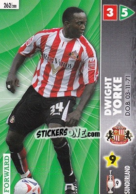 Figurina Dwight Yorke - Coca-Cola Championship 2006-2007 - Panini