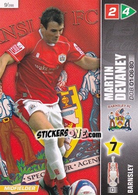 Sticker Martin Devaney - Coca-Cola Championship 2007-2008 - Panini