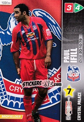 Sticker Paul Ifill - Coca-Cola Championship 2007-2008 n. 103 - Panini
