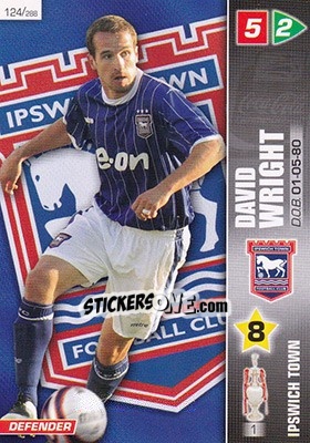 Sticker David Wright - Coca-Cola Championship 2007-2008 n. 124 - Panini